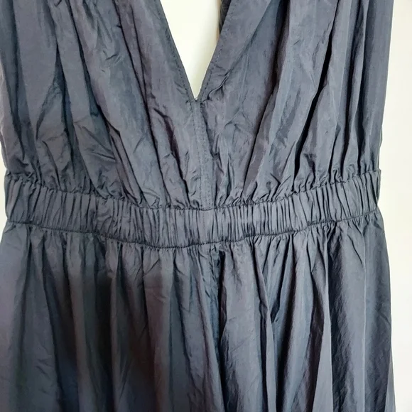 Zara Long Nylon Soft Dress Sz-XL - Picture 10 of 12